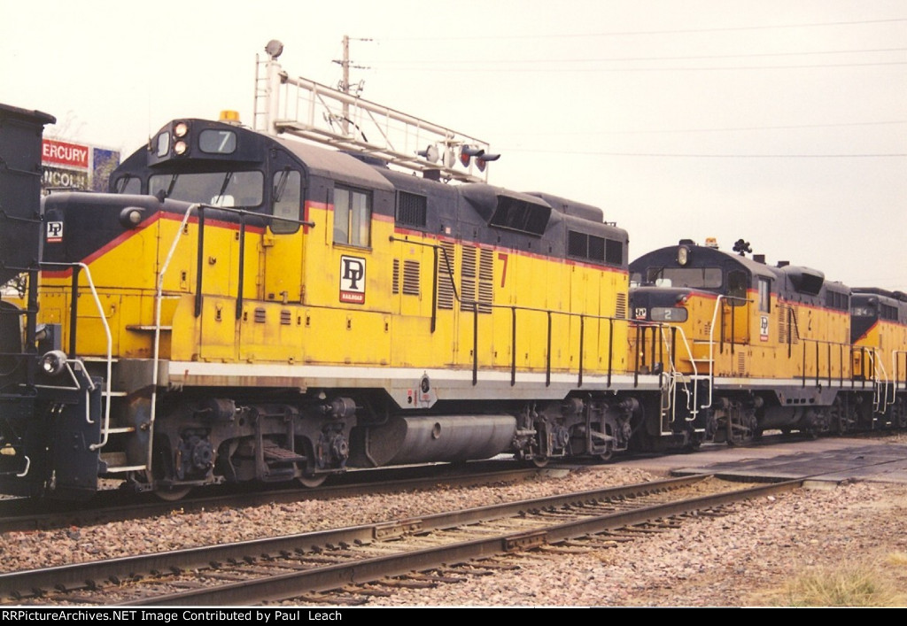 Trailing unit on rock